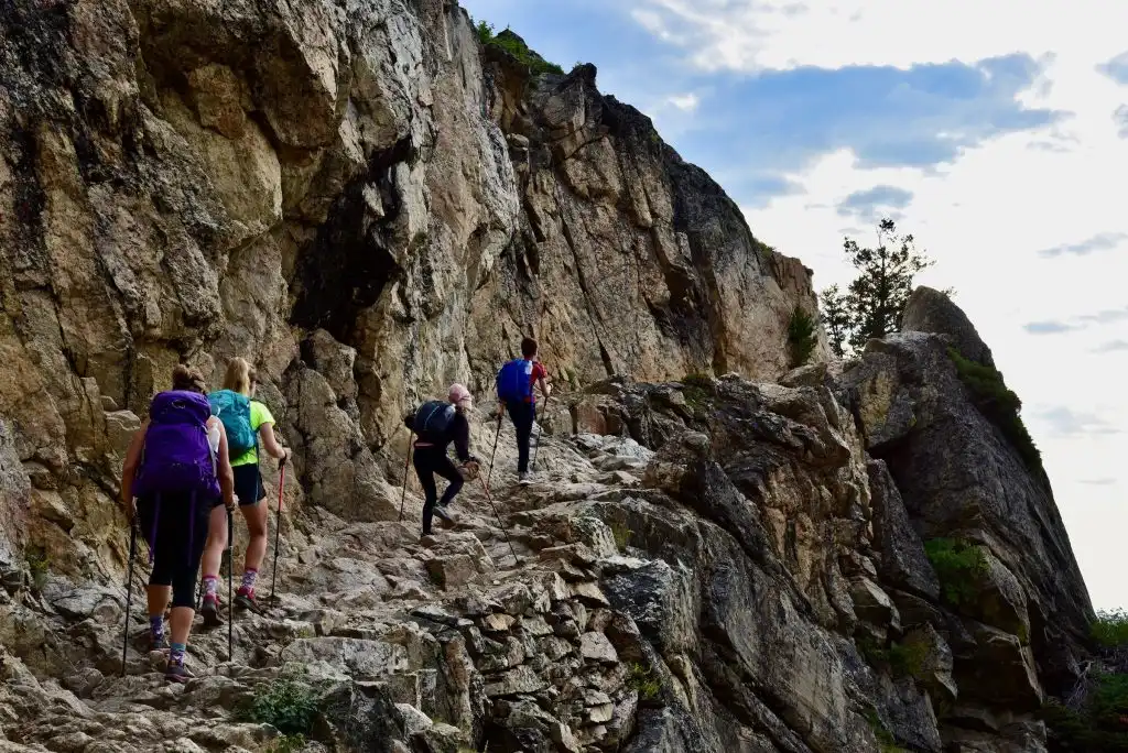 hiking to Inspiration Point