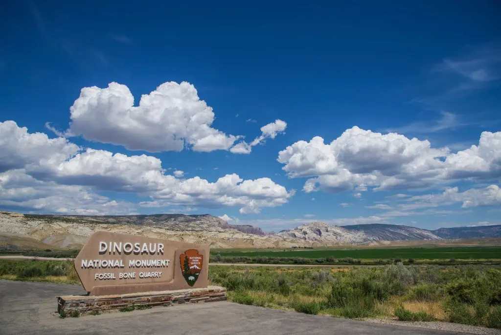 Dinosaur National Monument Entrance